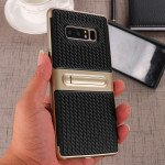 Wholesale Galaxy Note 8 Slim Fit Kickstand Hybrid Case (Champagne Gold)